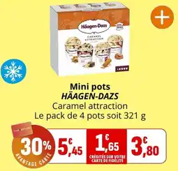 Coccinelle Express HÄAGEN-DAZS Mini pots offre