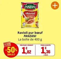 Coccinelle Express PANZANI Ravioli pur bœuf offre