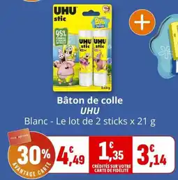 Coccinelle Express UHU Bâton de colle offre