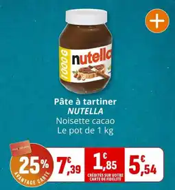 Coccinelle Express Nutella Pâte à tartiner offre