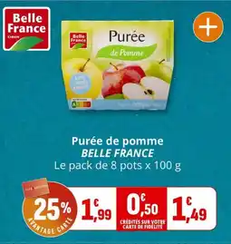Coccinelle Express Belle France Purée de pomme offre