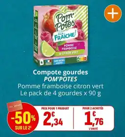 Coccinelle Express POM'POTES Compote gourdes offre