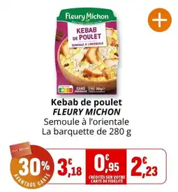 Coccinelle Express FLEURY MICHON Kebab de poulet offre