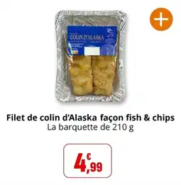 Coccinelle Express COLIN D'ALASKA Filet de colin d'Alaska offre
