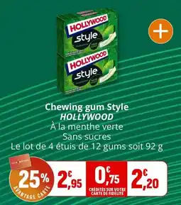 Coccinelle Express HOLLYWOOD chewing gum Style offre