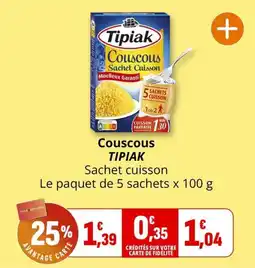 Coccinelle Express Tipiak Couscous offre