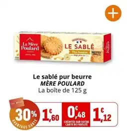 Coccinelle Express MÈRE POULARD Le sablé pur beurre offre