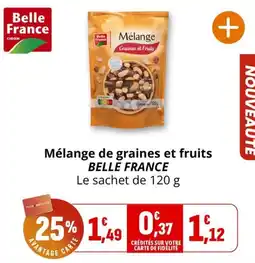 Coccinelle Express Belle France Mélange de graines et fruits offre