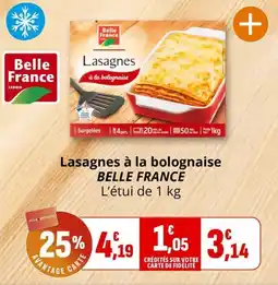 Coccinelle Express Belle France Lasagnes offre