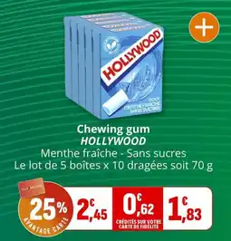 Coccinelle Express HOLLYWOOD Chewing gum offre