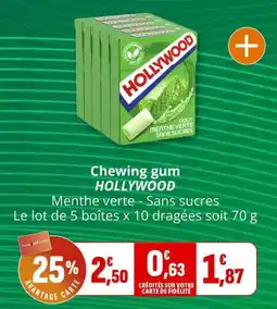 Coccinelle Express HOLLYWOOD Chewing gum offre