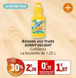 Coccinelle Express Sunny Delight Boisson aux fruits offre