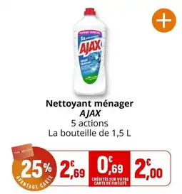 Coccinelle Express AJAX Nettoyant ménager offre