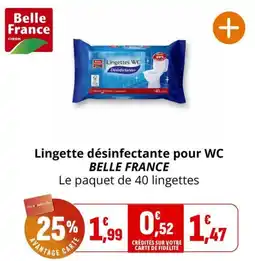 Coccinelle Express Belle France Lingettes WC offre