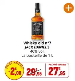 Coccinelle Express JACK DANIEL'S Whisky old n°7 offre