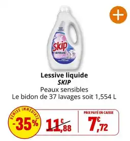 Coccinelle Express SKIP Lessive liquide offre