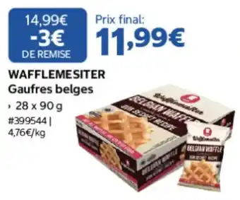 Costco Wafflemesiter Gaufres belges offre