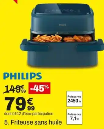 Philips friteuse sans huile