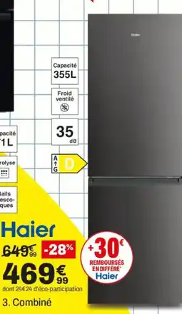 BUT Haier Combina offre