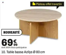 BUT Azilys Table basse offre