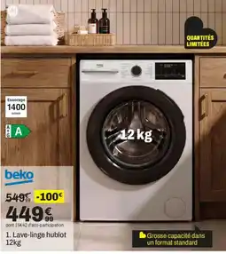 BUT beko Lave-linge hublot 12kg offre