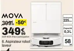 BUT MOVA Aspirateur robot laveur offre