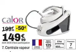 BUT Calor Centrale vapeur offre