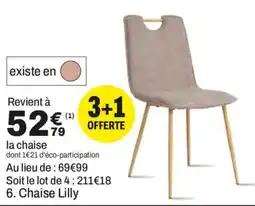 BUT Chaise Lilly offre
