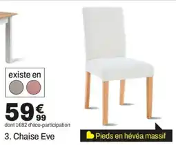 BUT Chaise Eve offre