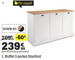 BUT Stanford Buffet 3 portes offre