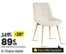 BUT Chaise Gabie offre