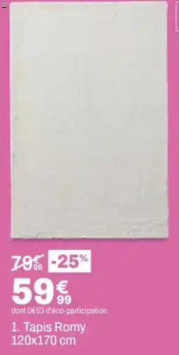 BUT Tapis Romy offre