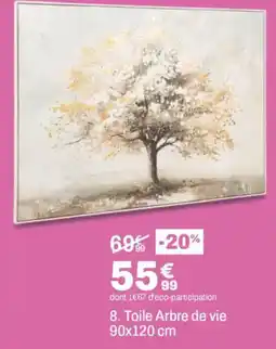 BUT Toile Arbre de vie offre