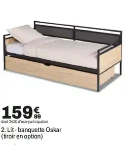 BUT Oskar Lit - banquette offre
