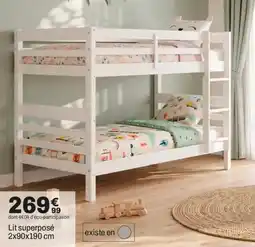 BUT Lit superposé offre