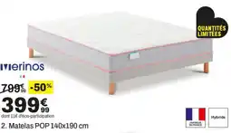 BUT Merinos Matelas POP offre