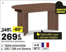 BUT Serena Table extensible offre