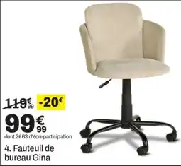 BUT Gina Fauteuil de bureau offre