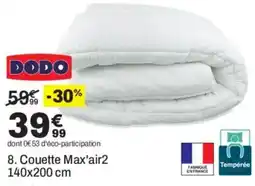 BUT DODO Couette Max'air2 offre