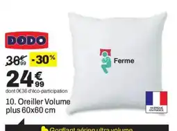BUT DODO Oreiller Volume offre