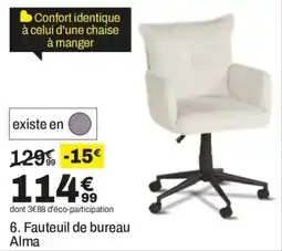 BUT Alma Fauteuil de bureau offre