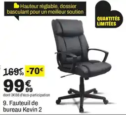 BUT Kevin 2 Fauteuil de bureau offre
