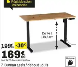 BUT Louis Bureau assis / debout offre