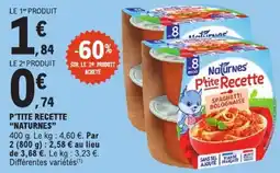 E.Leclerc Naturnes P'tite Recette offre