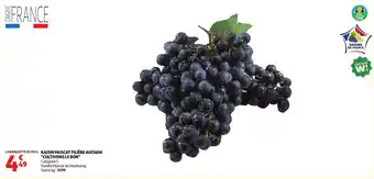 RAISIN MUSCAT FILIÈRE AUCHAN