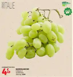 Auchan RAISIN BLANC BIO offre