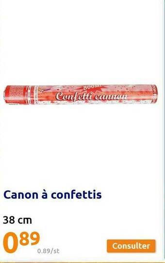 Canon à Confettis