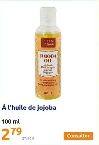 à L'huile De Jojoba