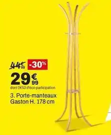 BUT Porte-manteaux gaston h. 178 cm offre