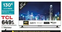 BUT Total - téléviseur offre